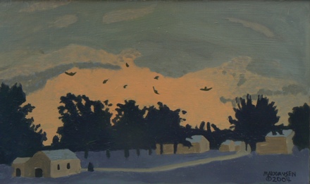 Dawn On
                      Poplar Hill by Karl Marxhausen