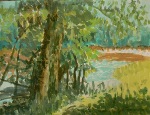 View Of Pond by Karl Marxhausen