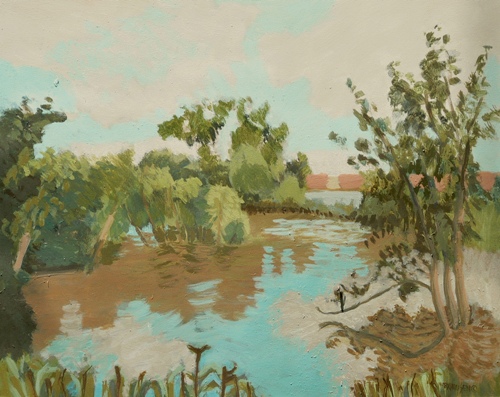 Moss Creek Crossing by Karl Marxhausen
