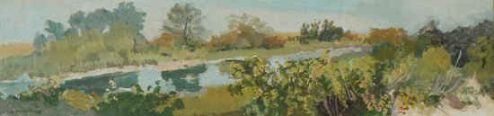 Moss Creek, Carroll County I by Karl Marxhausen