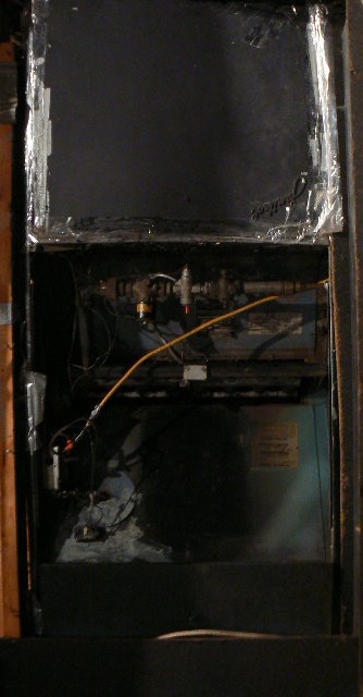 old heater unit