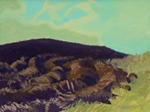 Plowed Earth  9 x 12  Acrylic