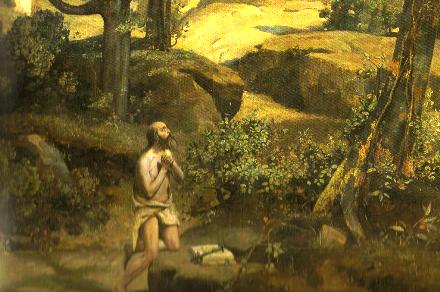 St.Jerome by Corot