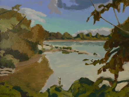 River Looking East by Karl Marxhausen