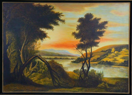 River Scene by Pauline Keltner