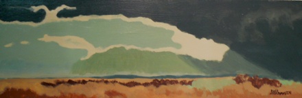 Stretch Of Storm Clouds by Karl Marxhausen_28x8_$355