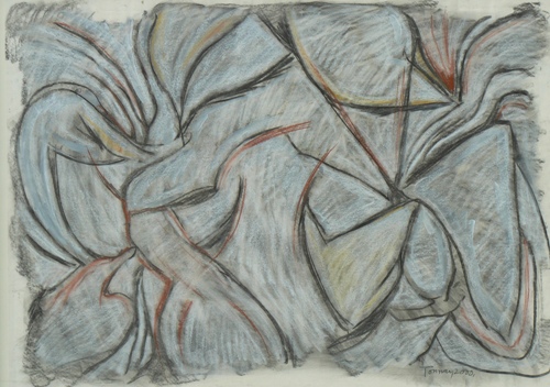 Study for Creation by Joe Tonnar 2000 Pastel