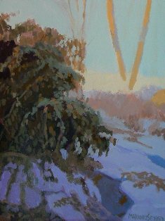 Vines Over Blue by Karl Marxhausen