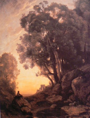Corot's "Le Chevrier italien"