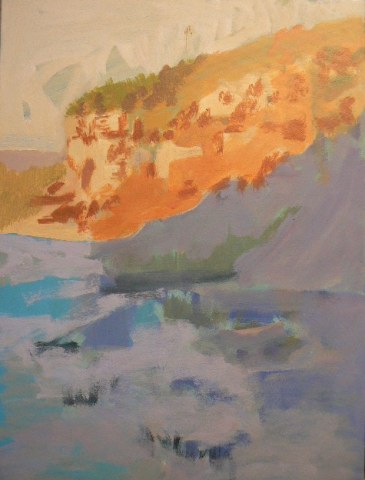 two tone bluff.painting.1